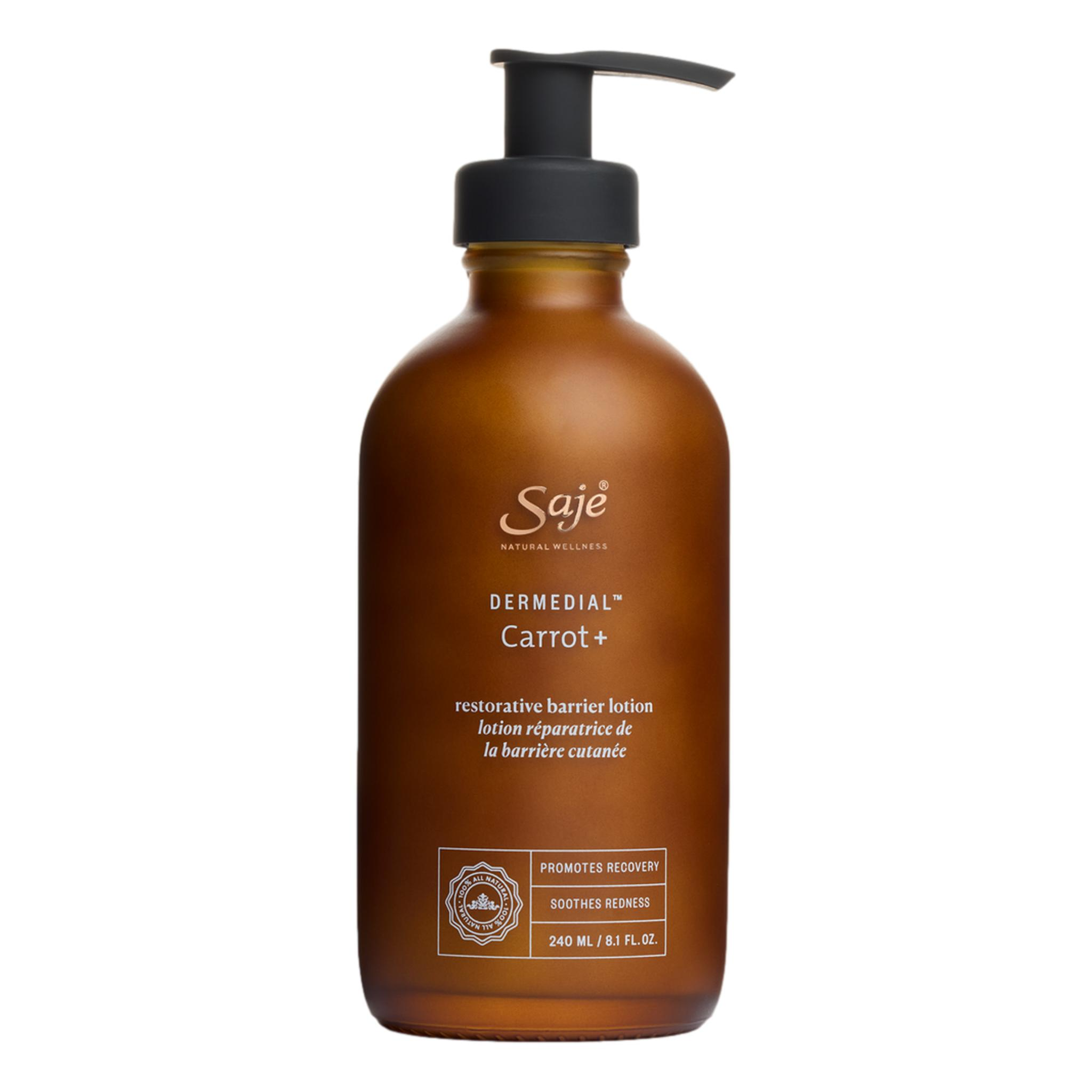 Saje Natural Wellness Dermedial Carrot+ Restorative Barrier Lotion, 8.1 oz